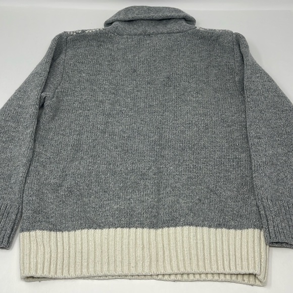 BABY GAP: Knit Sweater, Ski Jump. Size Toddler 5 Years. Gray/Cream. - Picture 2 of 7